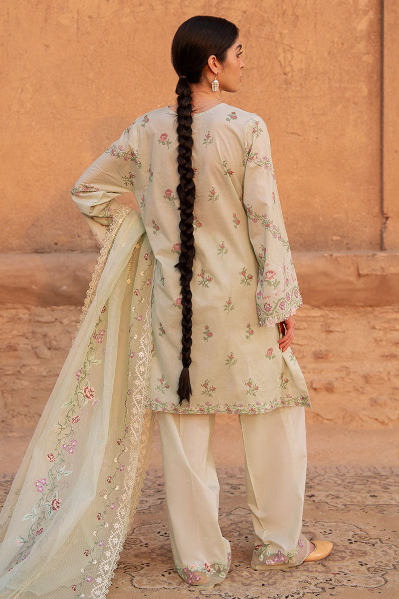 Cross Stitch | Eid Lawn Edit 25 | CITRINE AURA - Official Cross Stitch stockist in UK - Sakeena London