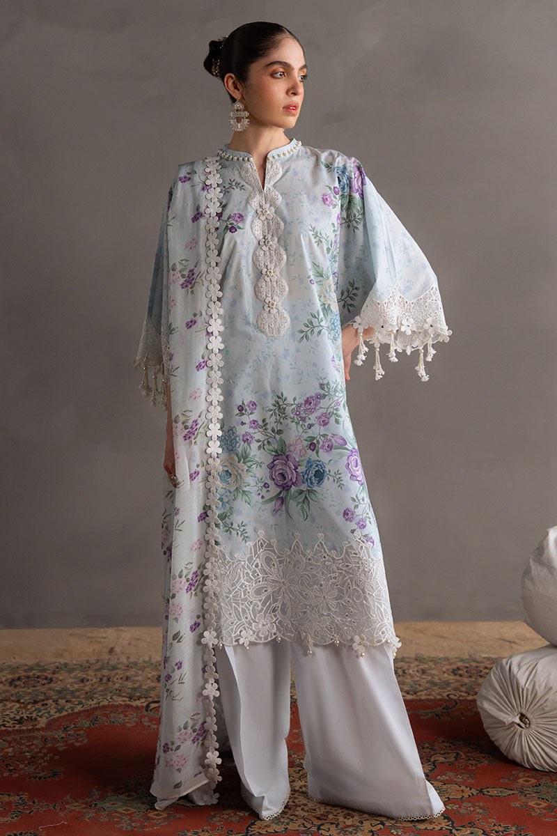 Cross Stitch | Eid Lawn Edit 25 | OCEAN BREEZE - Official Cross Stitch stockist in UK - Sakeena London