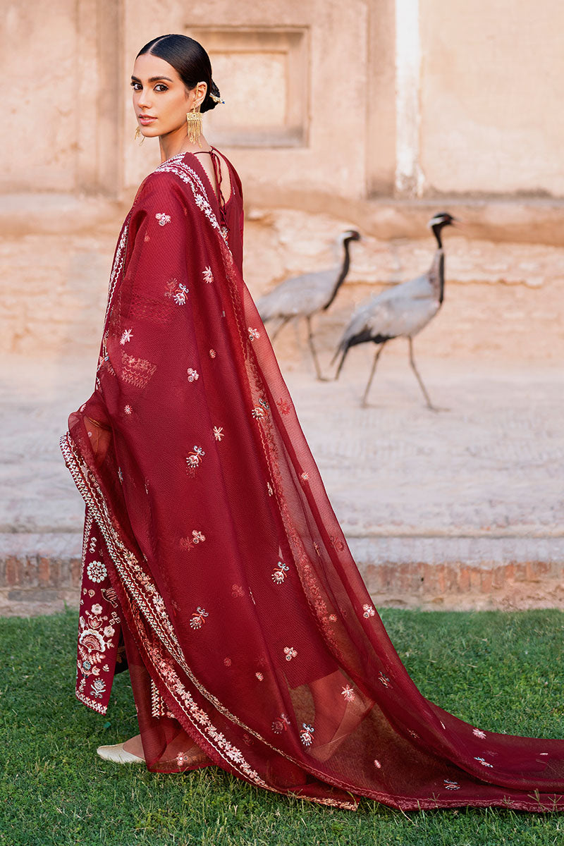 Cross Stitch | Eid Lawn Edit 25 | ROUGE ZEST - Official Cross Stitch stockist in UK - Sakeena London