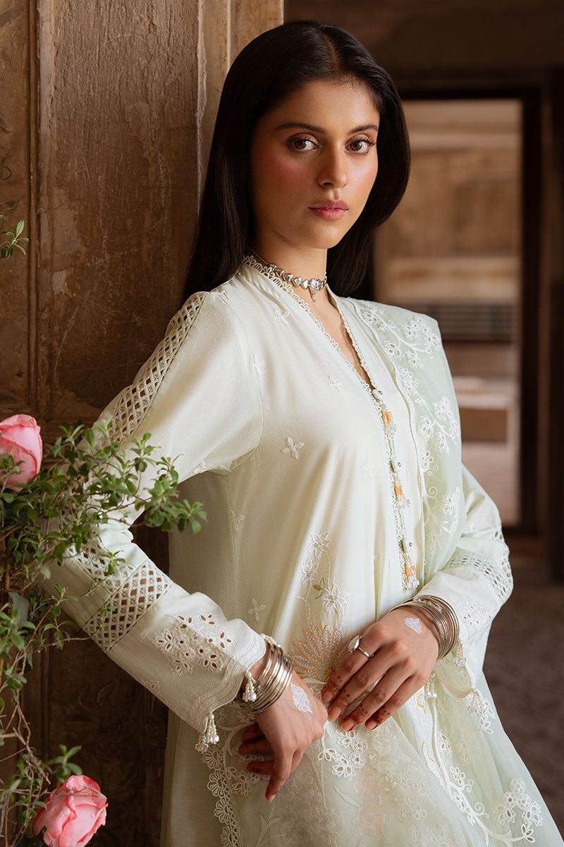 Cross Stitch | Eid Lawn Edit 25 | AQUA SERENITY - Official Cross Stitch stockist in UK - Sakeena London