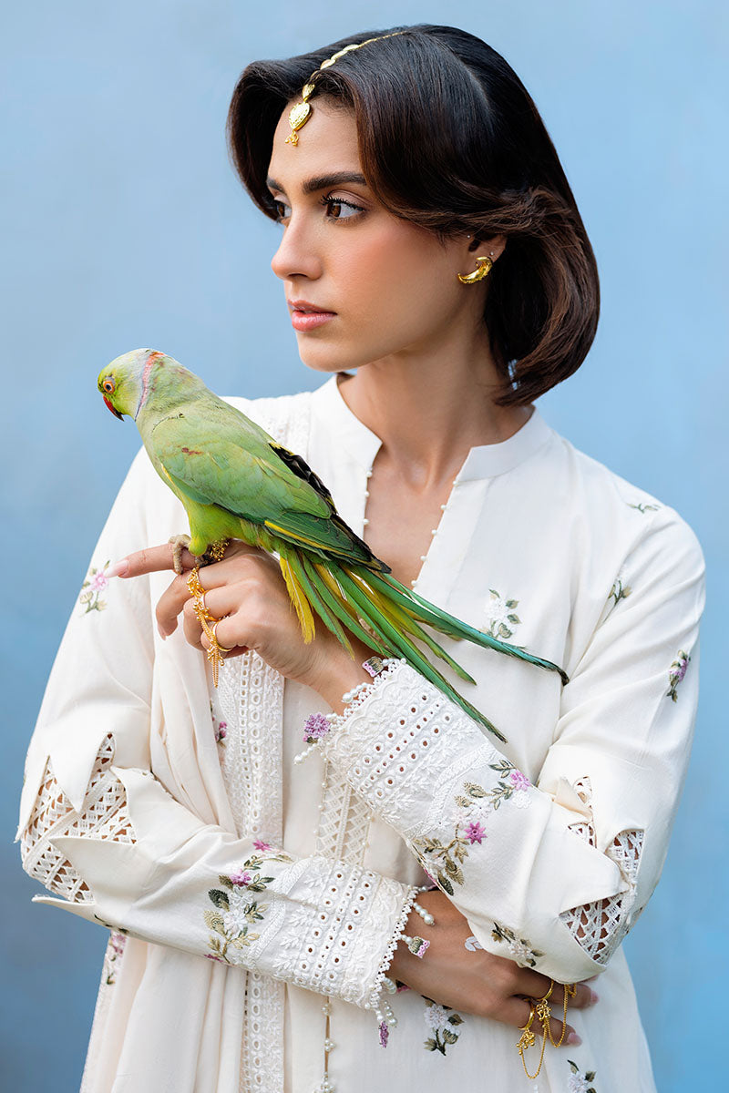 Cross Stitch | Eid Lawn Edit 25 | PETAL PARADISE - Official Cross Stitch stockist in UK - Sakeena London