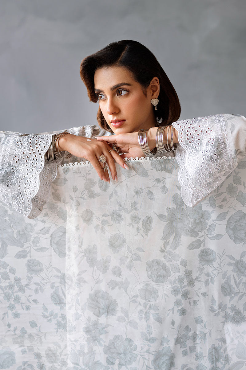 Cross Stitch | Eid Lawn Edit 25 | MESH BLOOM - Official Cross Stitch stockist in UK - Sakeena London