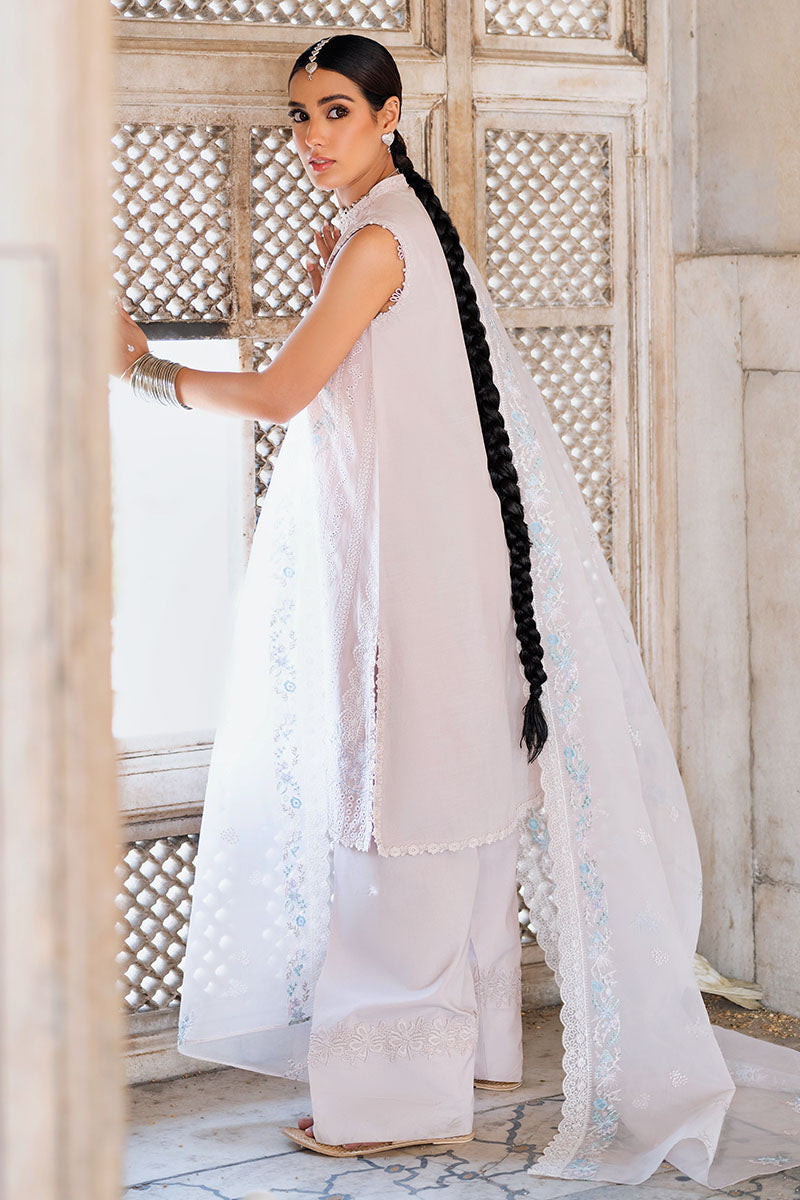 Cross Stitch | Eid Lawn Edit 25 | HUSHED MAUVE - Official Cross Stitch stockist in UK - Sakeena London