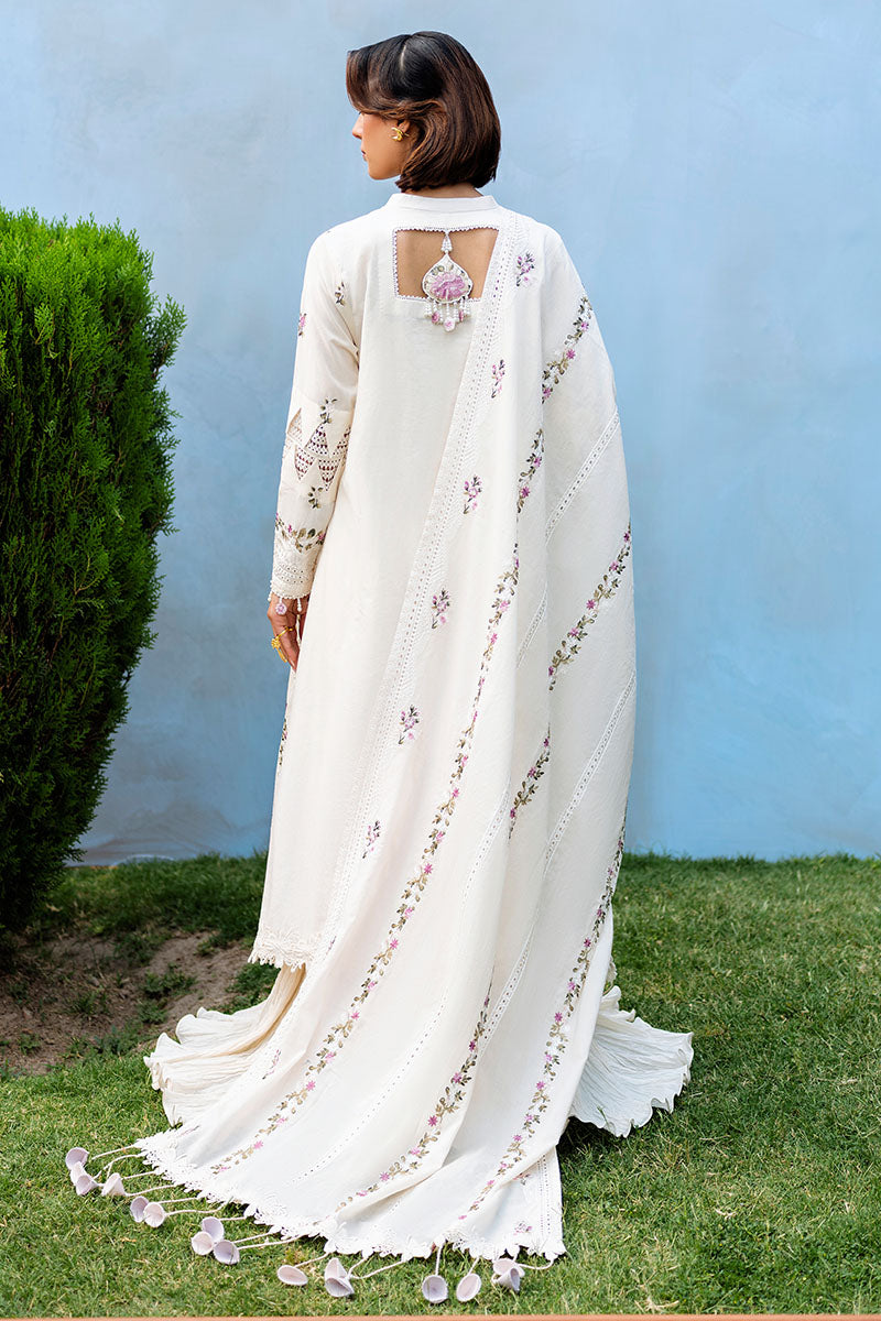 Cross Stitch | Eid Lawn Edit 25 | PETAL PARADISE - Official Cross Stitch stockist in UK - Sakeena London