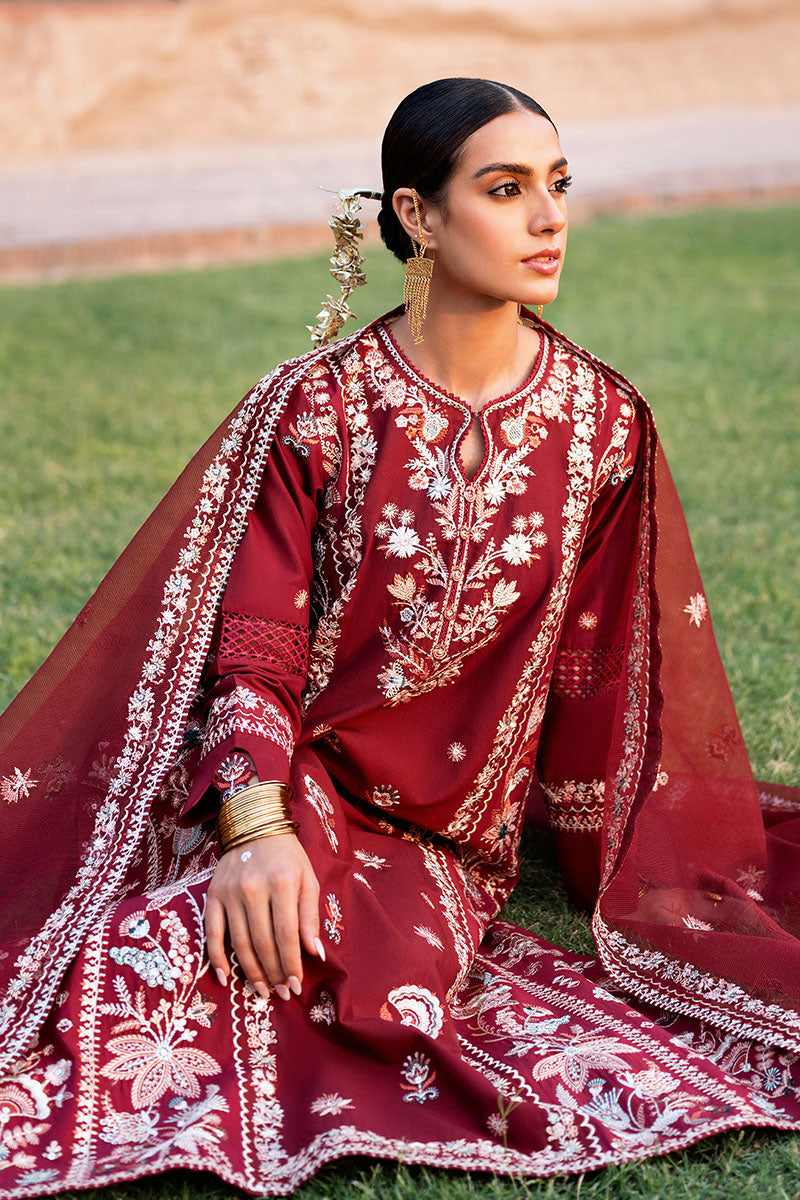 Cross Stitch | Eid Lawn Edit 25 | ROUGE ZEST - Official Cross Stitch stockist in UK - Sakeena London