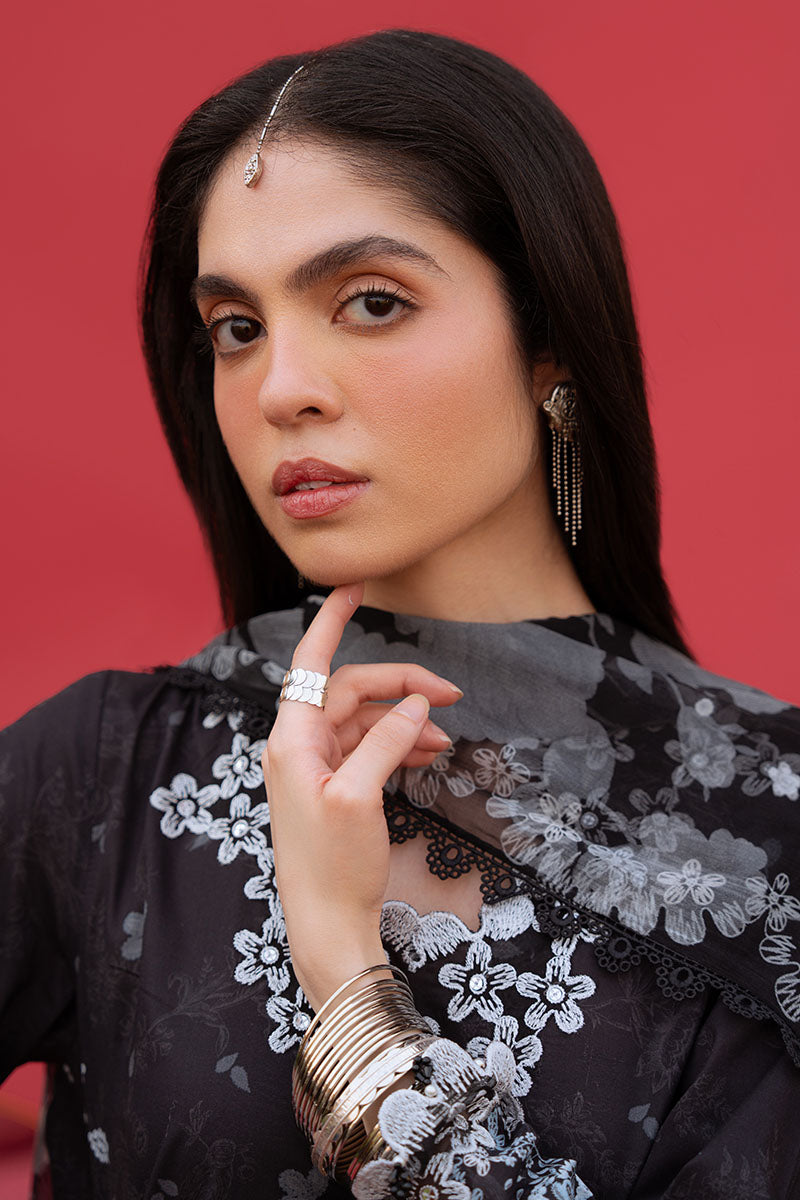 Cross Stitch | Eid Lawn Edit 25 | RAVEN WHISPER - Official Cross Stitch stockist in UK - Sakeena London