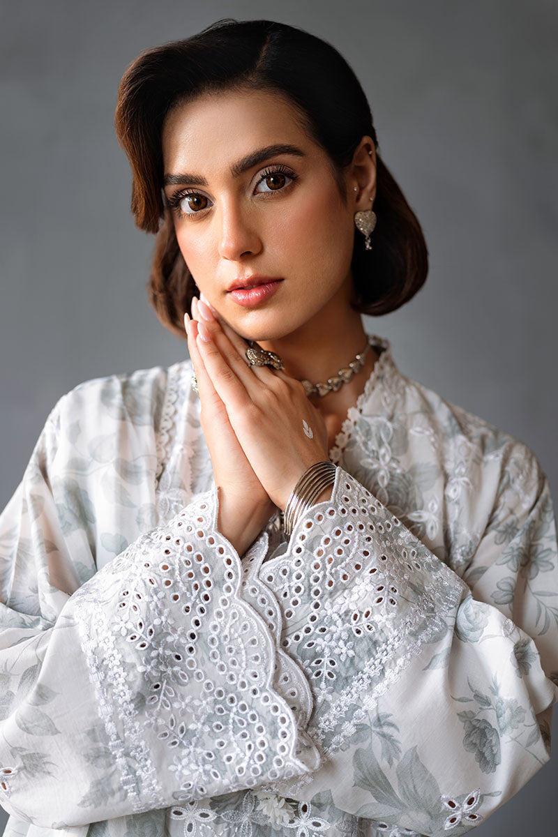 Cross Stitch | Eid Lawn Edit 25 | MESH BLOOM - Official Cross Stitch stockist in UK - Sakeena London