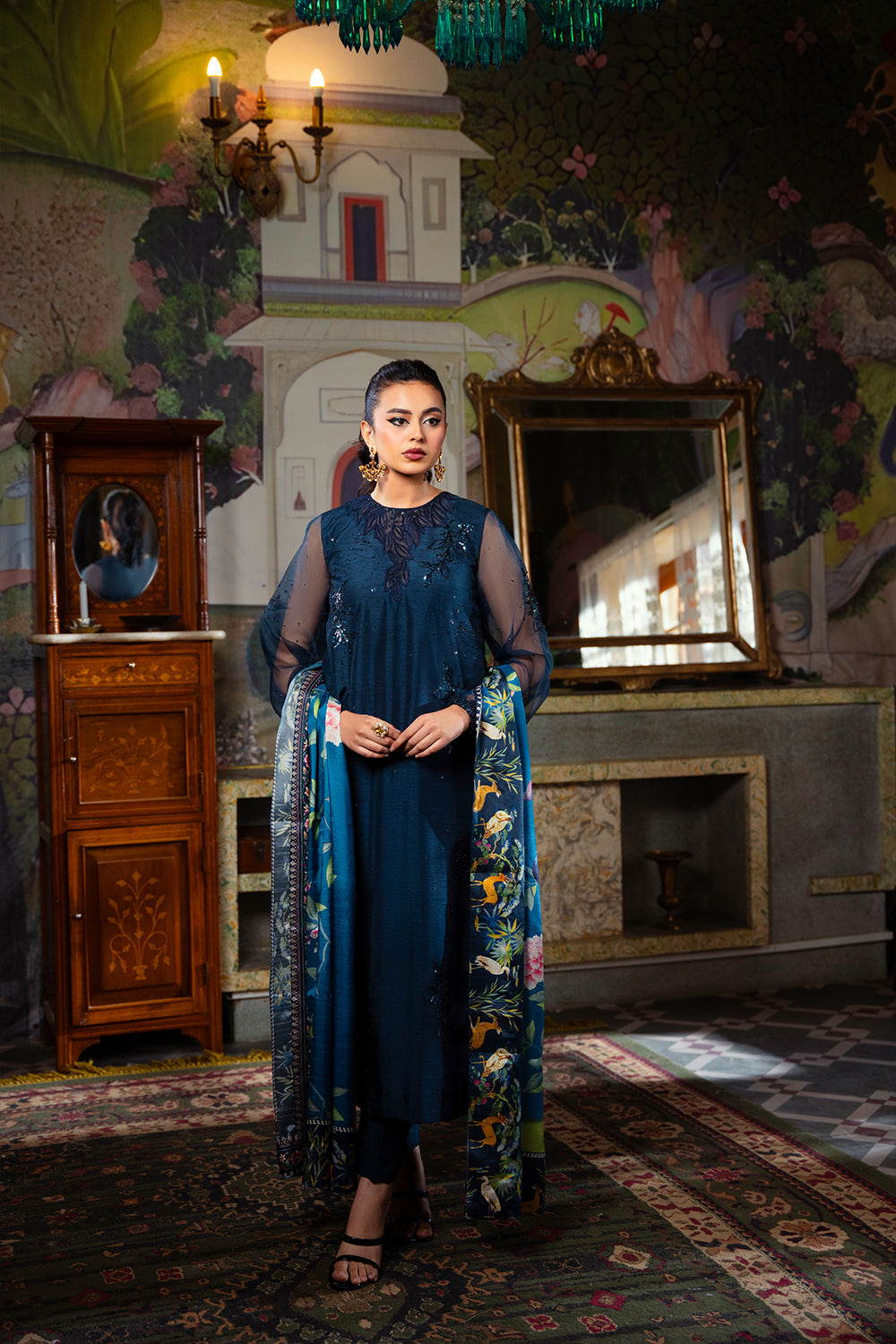 Saira Rizwan | Dahini Silk Pret | SIAN -SRLP03-25 - Official Saira Rizwan stockist in UK - Sakeena London
