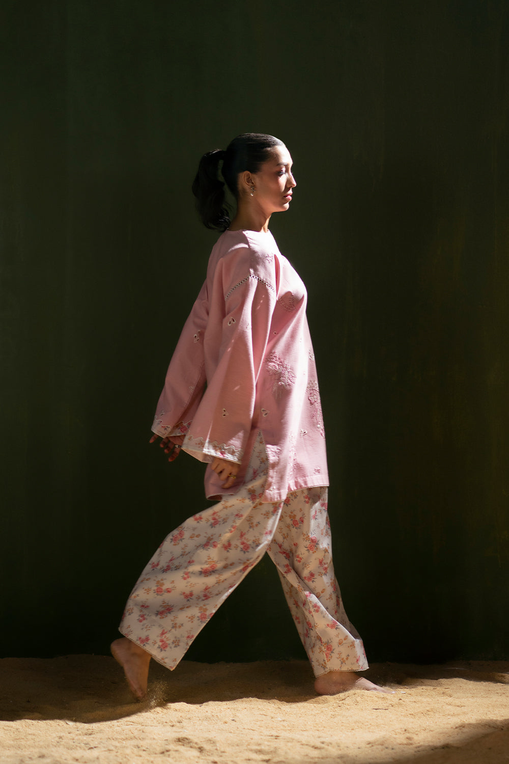 Saira Rizwan | Joolie Co ords | JOOLIE PINK - JBP25-08 - Official Saira Rizwan stockist in UK - Sakeena London