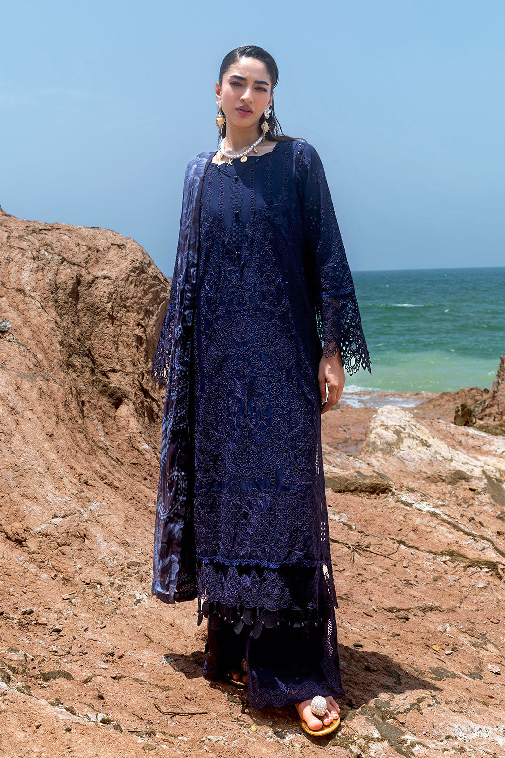 Afsanah | Lost in Waves | A-202 by Afsanah – Pakistani designer wear