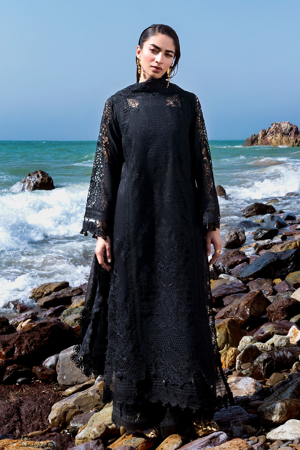 Afsanah | Lost in Waves |A-205 by Afsanah – Pakistani designer wear
