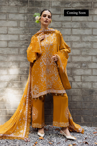 Marjjan | Lovella Winter 25 |MEV-45 A (MUSTARD) - Official Marjjan stockist in UK - Sakeena London