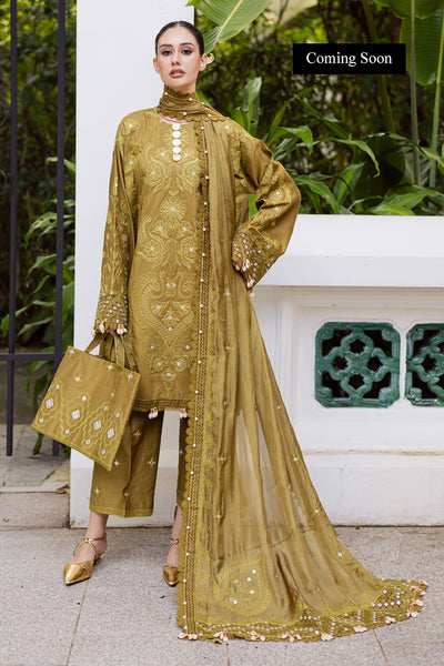 Marjjan | Lovella Winter 25 | MEV-43 A (OLIVE) - Official Marjjan stockist in UK - Sakeena London