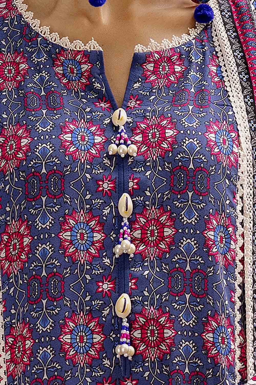 Gul Ahmed | Winter Collection 24 | Linen Suit LT-42008 - Official Gul Ahmed stockist in UK - Sakeena London