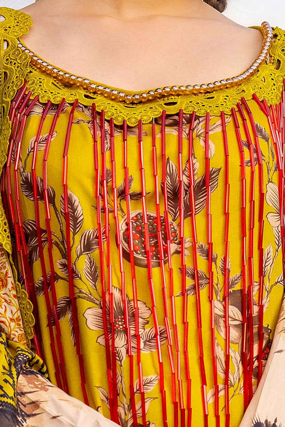 Gul Ahmed | Winter Collection 24 | Linen Suit LT-42012 - Official Gul Ahmed stockist in UK - Sakeena London