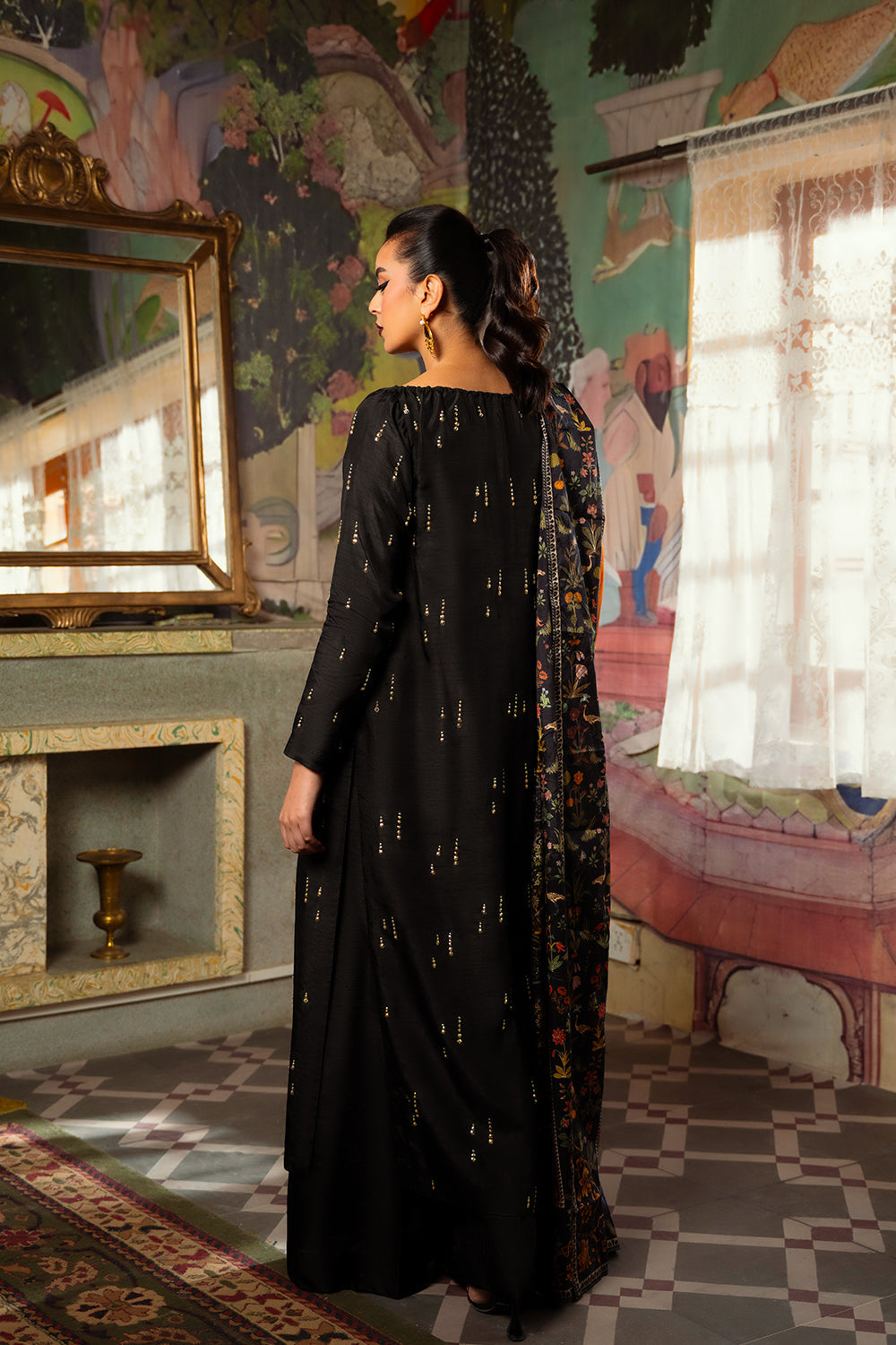Saira Rizwan | Dahini Silk Pret | ESMA - SRLP02-25 - Official Saira Rizwan stockist in UK - Sakeena London