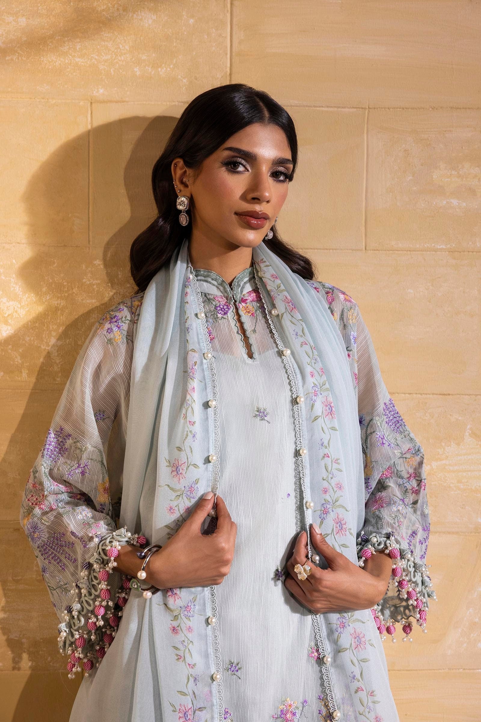 Sana Safinaz | Muzlin Spring 25 | M251-003B-3CJ - Official Sana Safinaz stockist in UK - Sakeena London