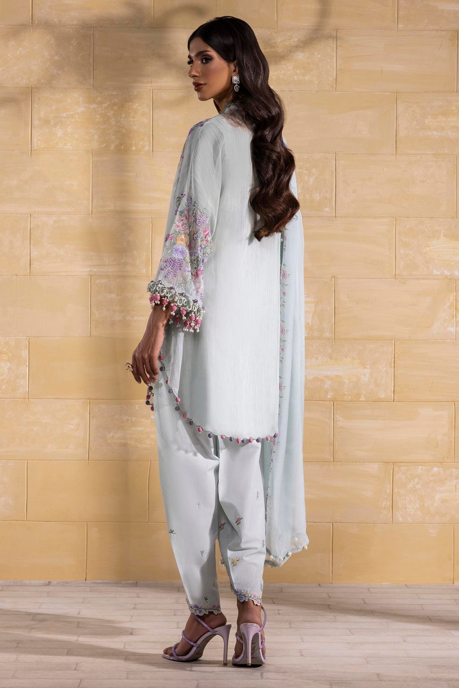 Sana Safinaz | Muzlin Spring 25 | M251-003B-3CJ - Official Sana Safinaz stockist in UK - Sakeena London