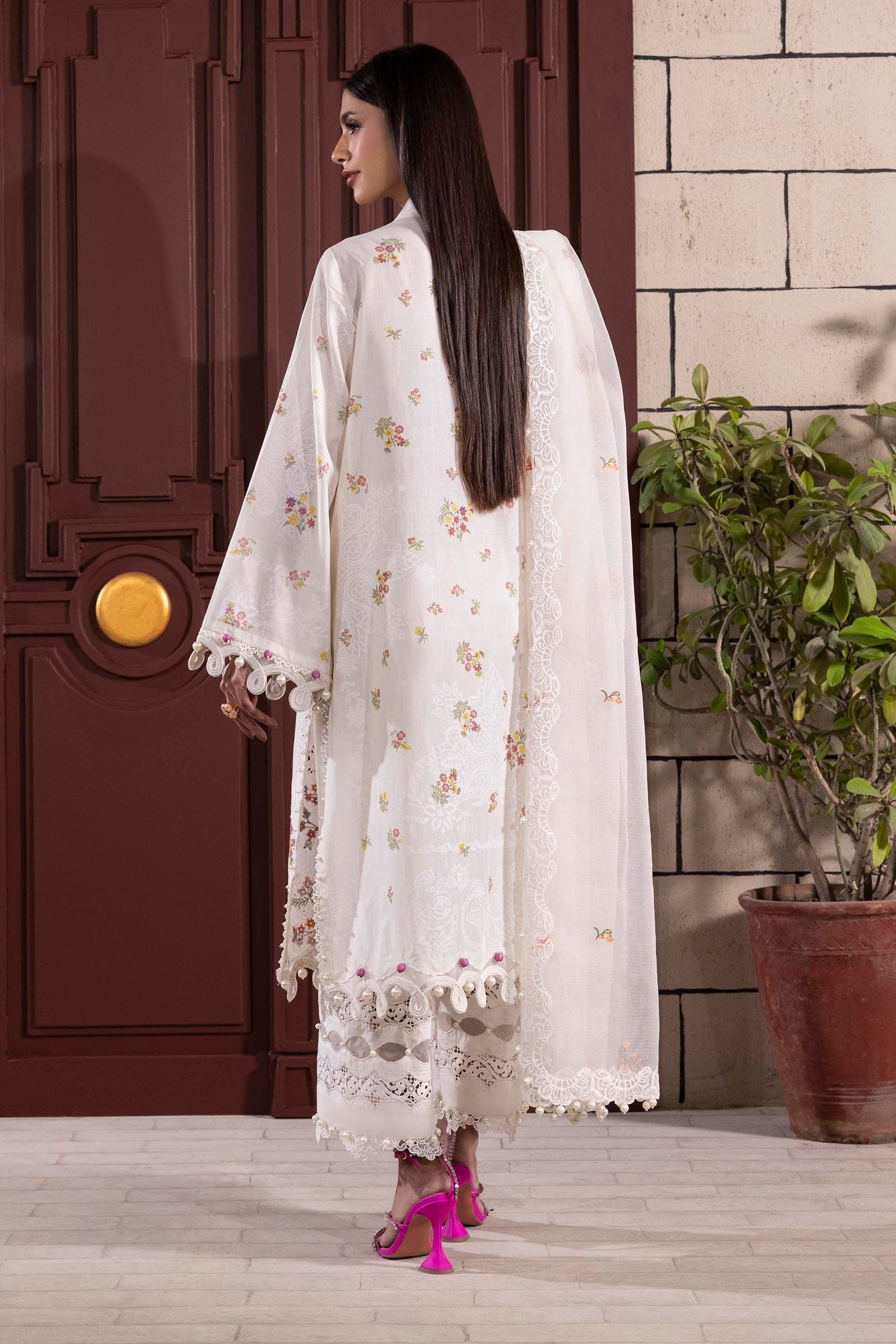 Sana Safinaz | Muzlin Spring 25 | M251-004A-3CT - Official Sana Safinaz stockist in UK - Sakeena London
