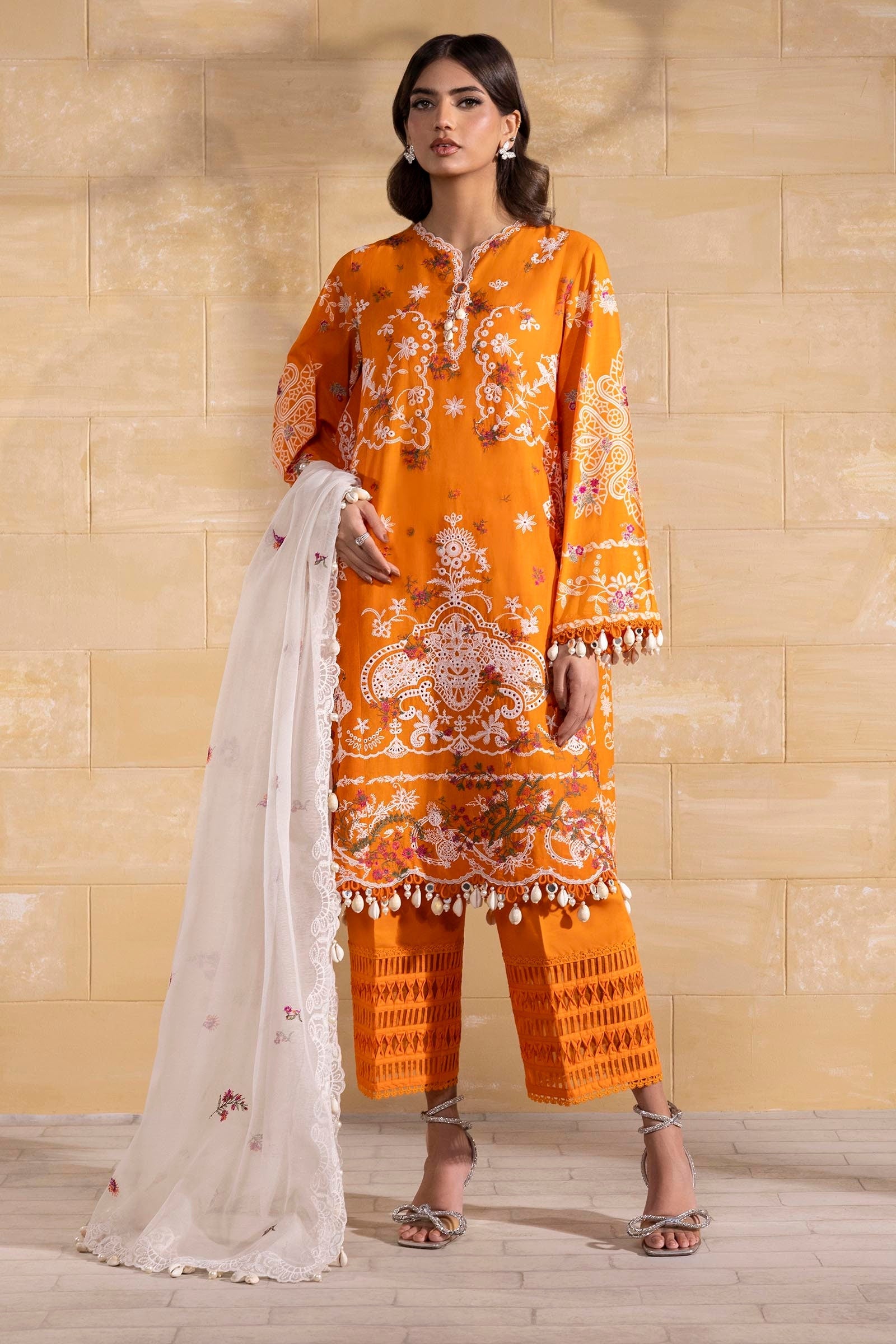 Sana Safinaz | Muzlin Spring 25 | M251-004B-3CT - Official Sana Safinaz stockist in UK - Sakeena London