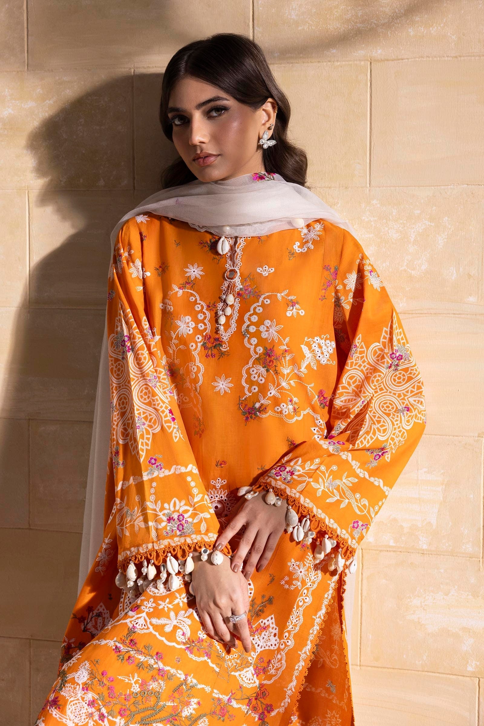 Sana Safinaz | Muzlin Spring 25 | M251-004B-3CT - Official Sana Safinaz stockist in UK - Sakeena London