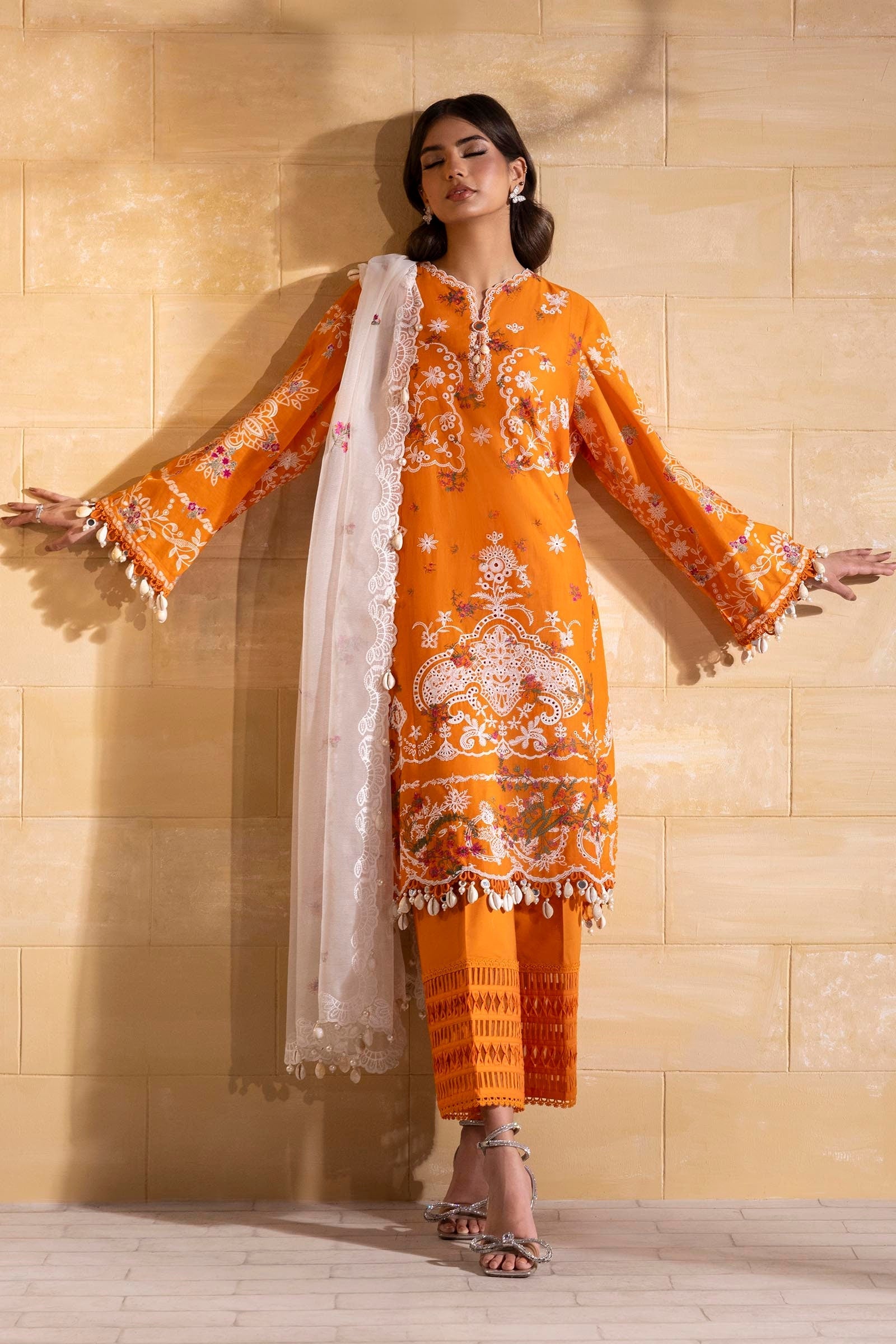 Sana Safinaz | Muzlin Spring 25 | M251-004B-3CT - Official Sana Safinaz stockist in UK - Sakeena London