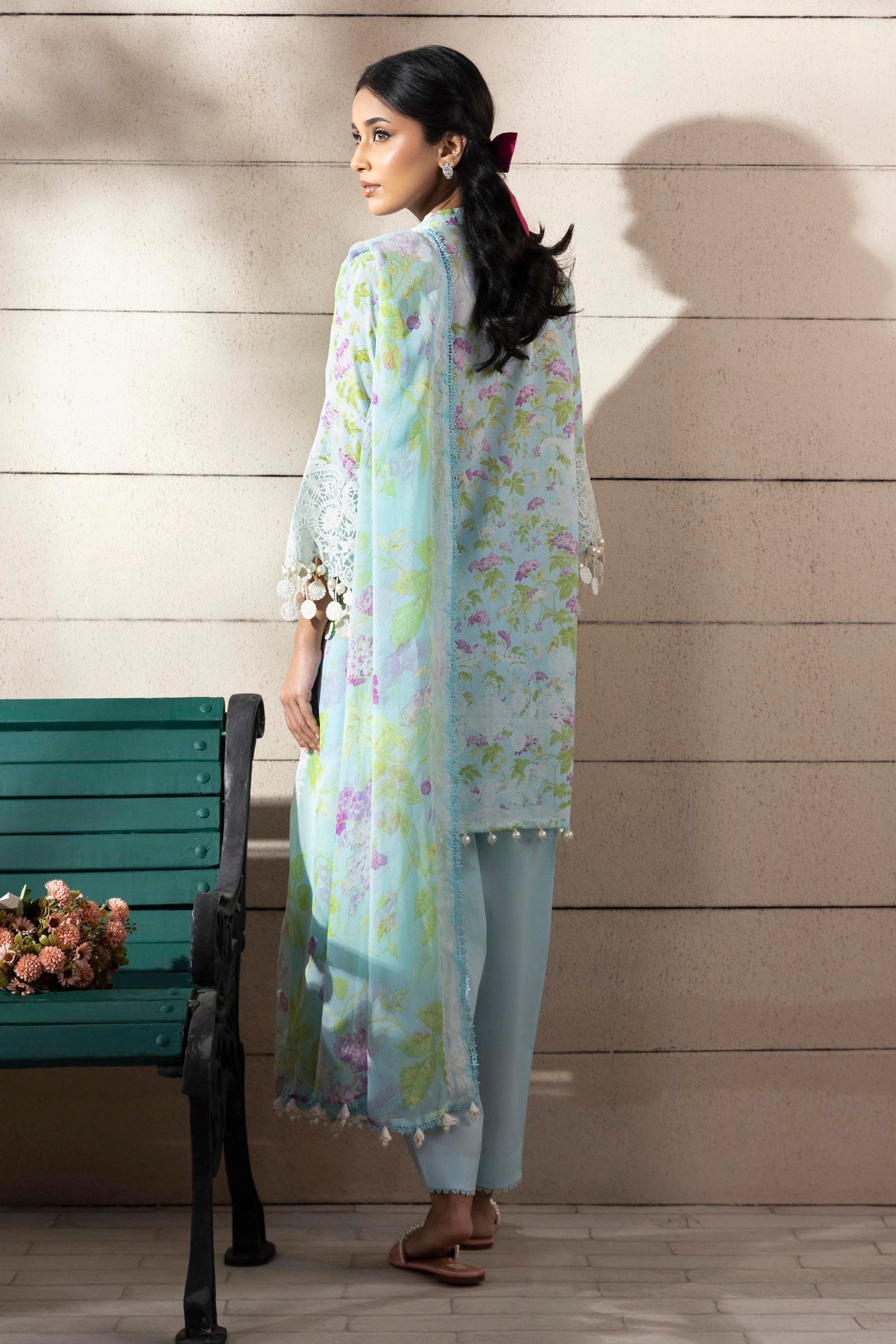 Sana Safinaz | Muzlin Spring 25 | M251-006B-3CI - Official Sana Safinaz stockist in UK - Sakeena London