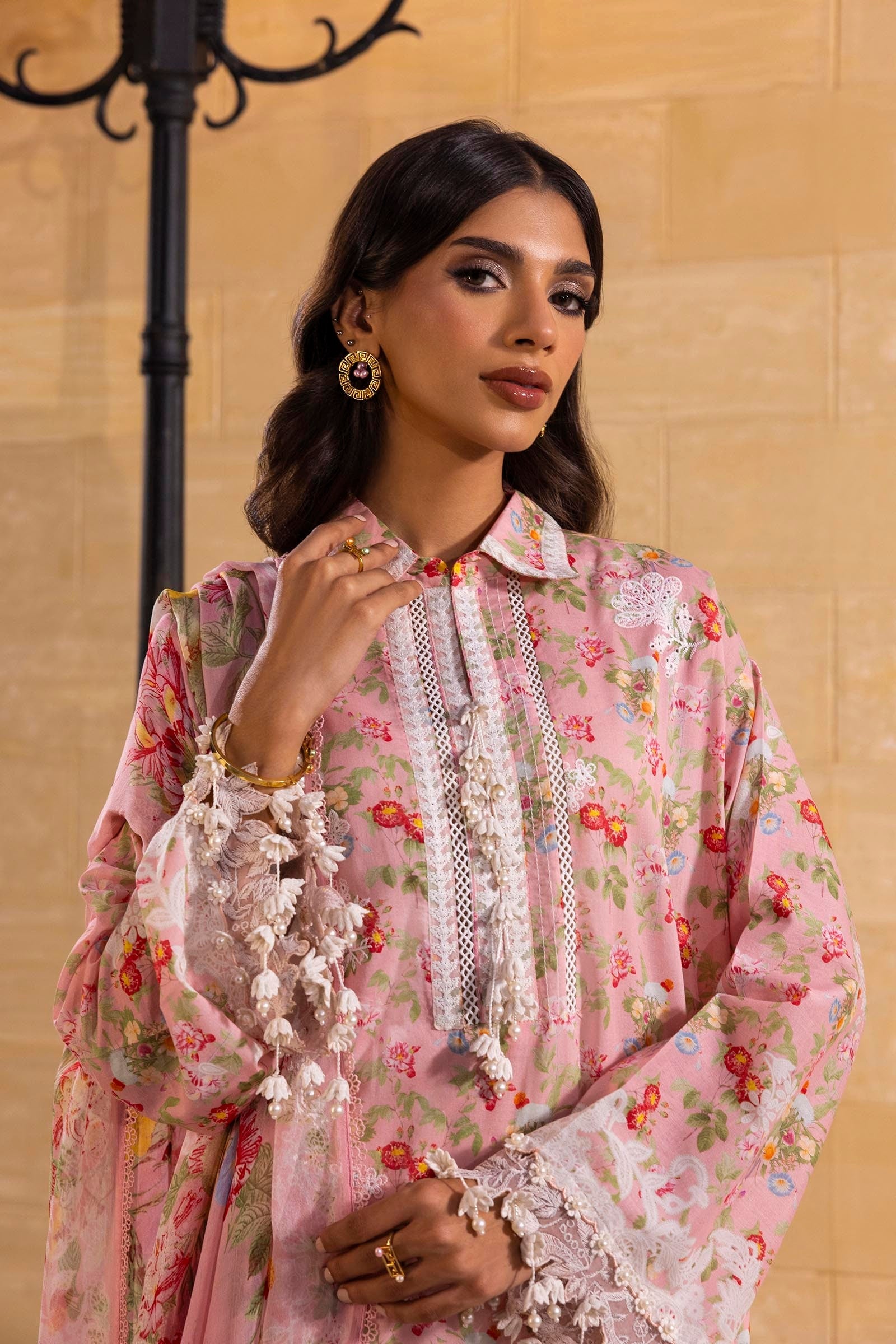 Sana Safinaz | Muzlin Spring 25 | M251-007A-3CI - Official Sana Safinaz stockist in UK - Sakeena London