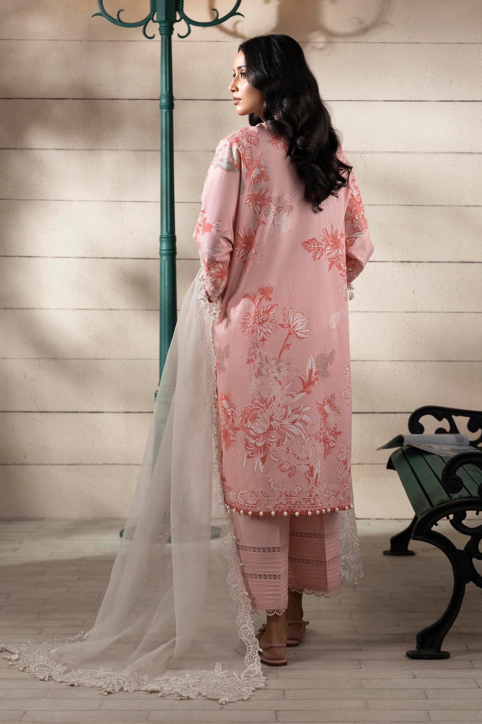 Sana Safinaz | Muzlin Spring 25 | M251-020A-3CS - Official Sana Safinaz stockist in UK - Sakeena London