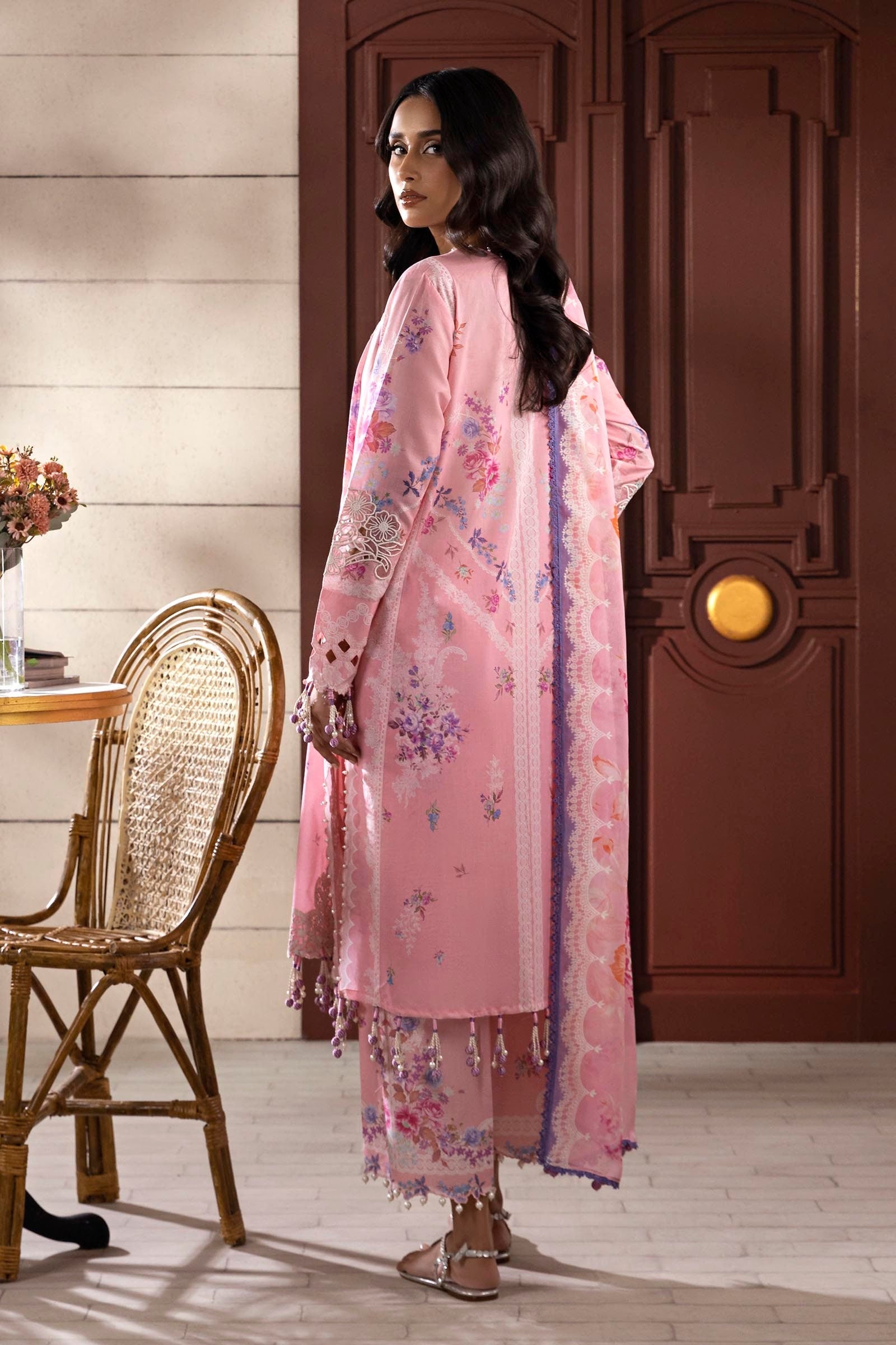 Sana Safinaz | Muzlin Spring 25 | M251-021A-3CI - Official Sana Safinaz stockist in UK - Sakeena London