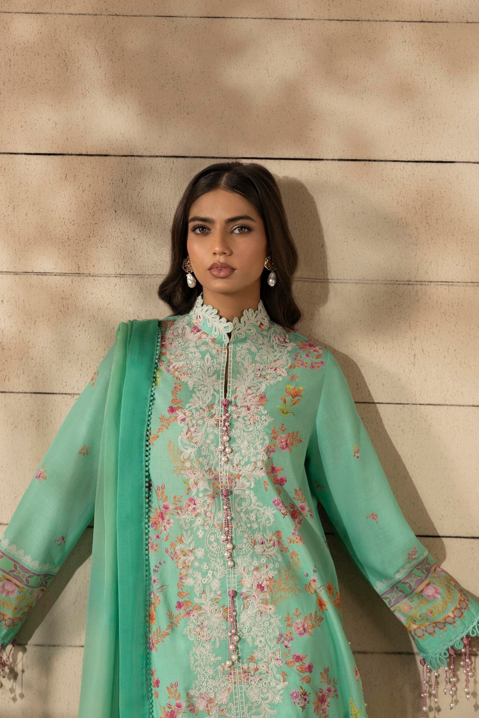 Sana Safinaz | Muzlin Spring 25 | M251-023B-3CI - Official Sana Safinaz stockist in UK - Sakeena London