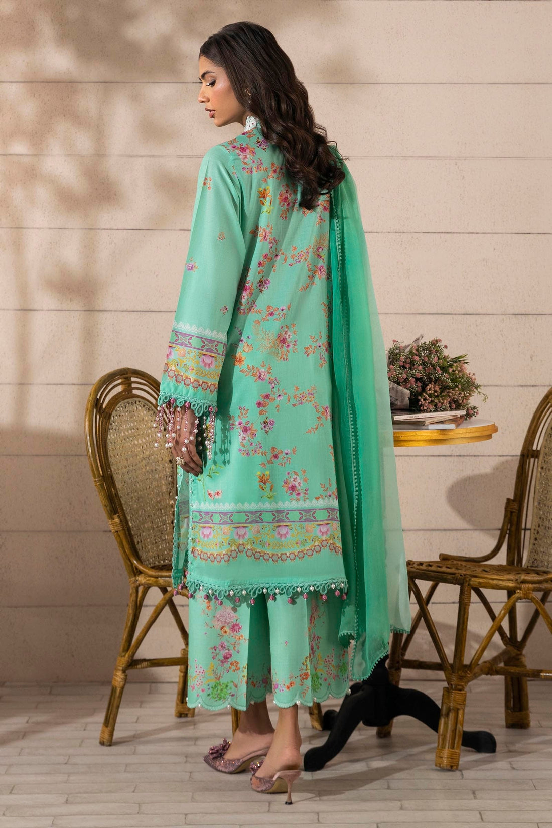 Sana Safinaz | Muzlin Spring 25 | M251-023B-3CI - Official Sana Safinaz stockist in UK - Sakeena London