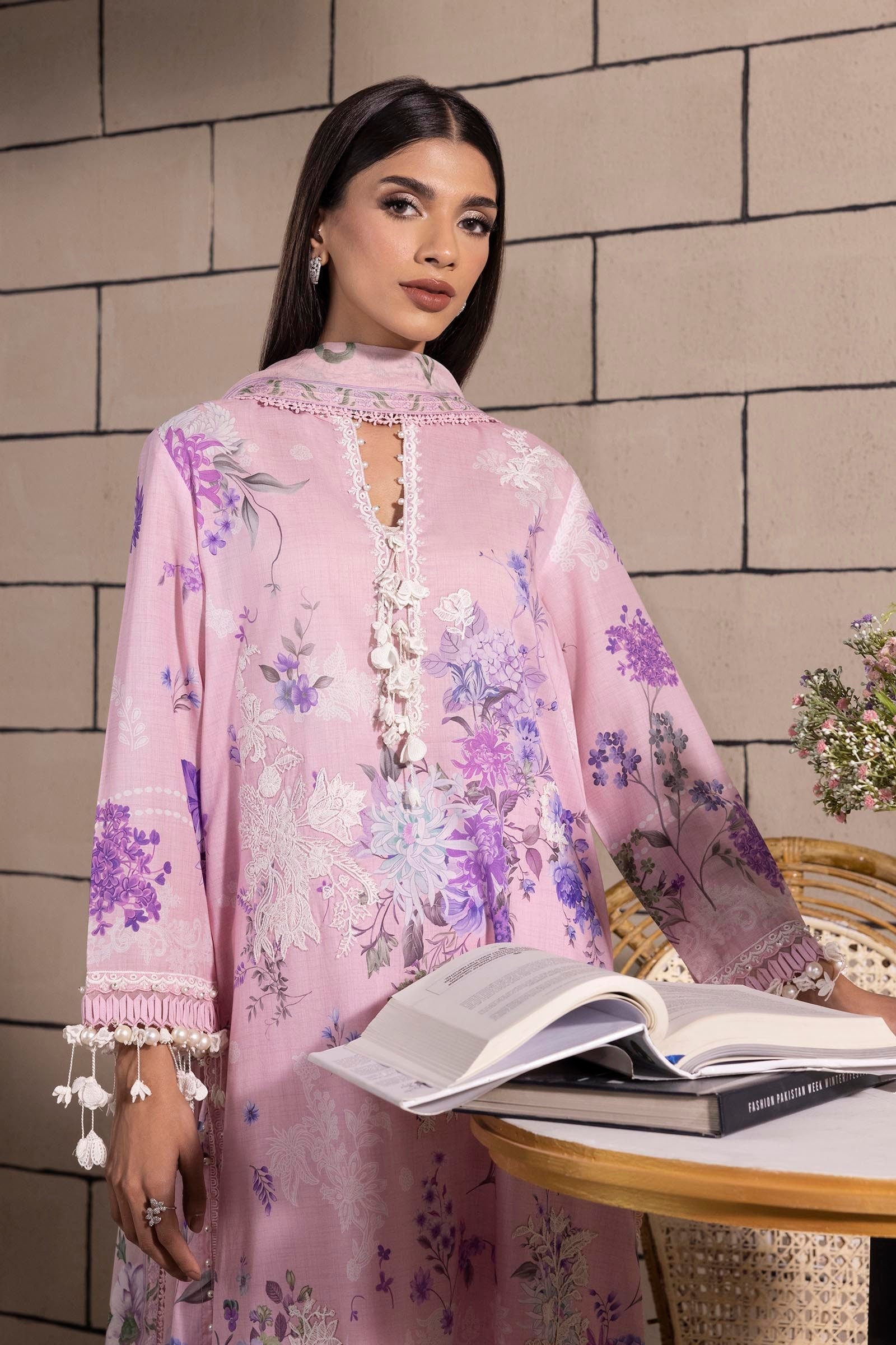 Sana Safinaz | Muzlin Spring 25 | M251-025A-3CJ - Official Sana Safinaz stockist in UK - Sakeena London