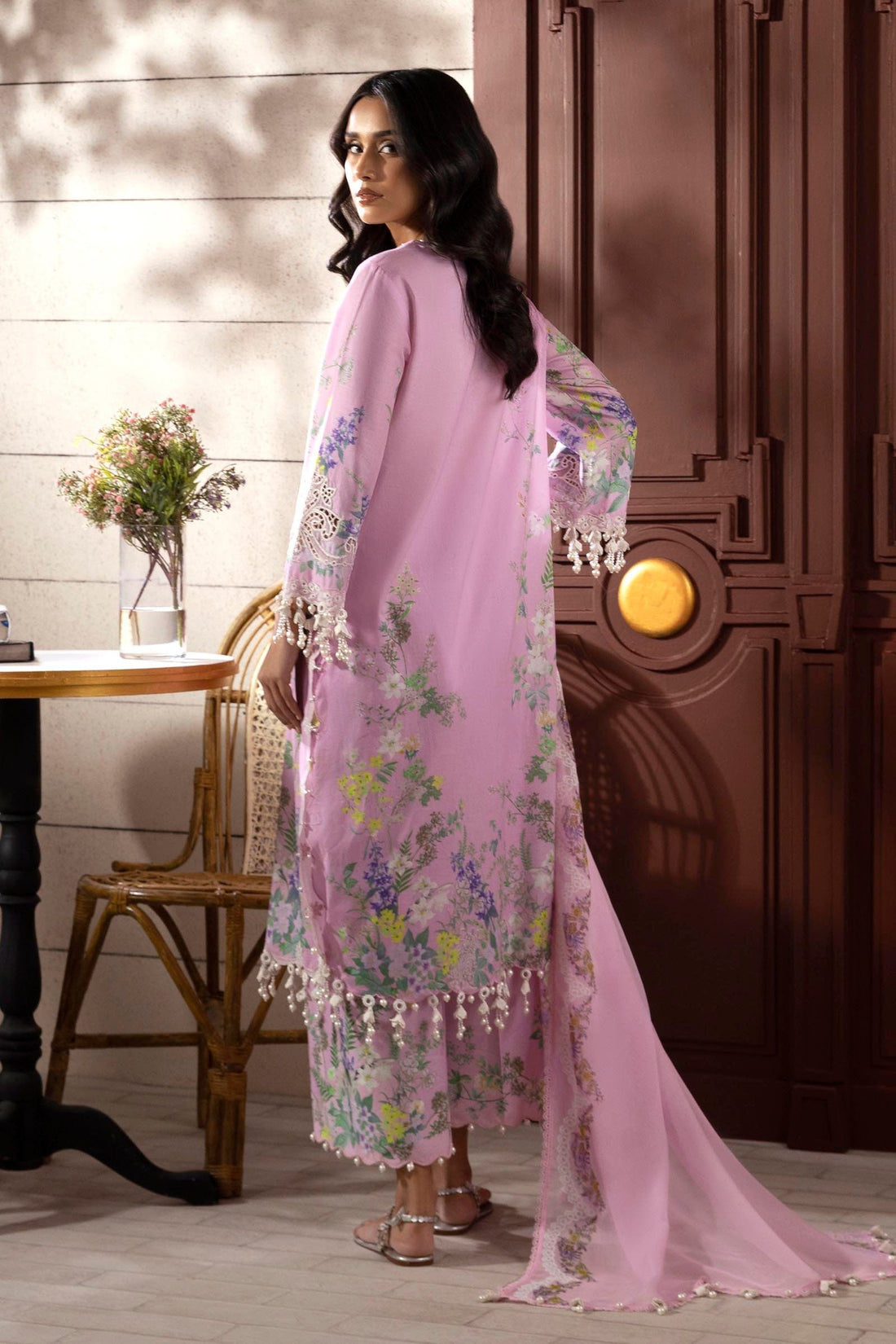 Sana Safinaz | Muzlin Spring 25 | M251-030B-3CI - Official Sana Safinaz stockist in UK - Sakeena London