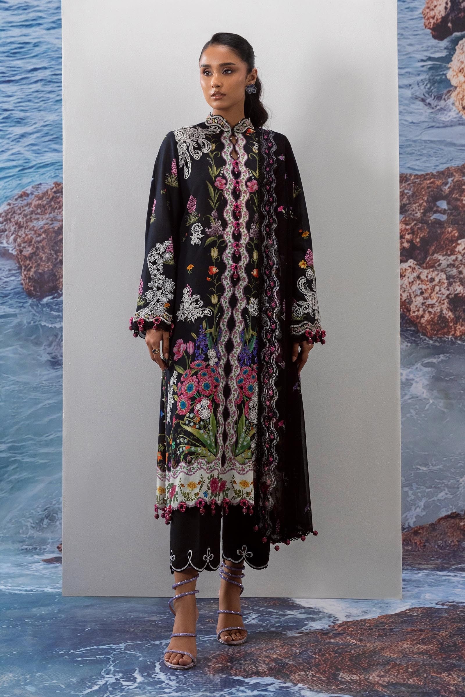 Sana Safinaz | Muzlin Summer 25 | 001A - Official Sana Safinaz stockist in UK - Sakeena London