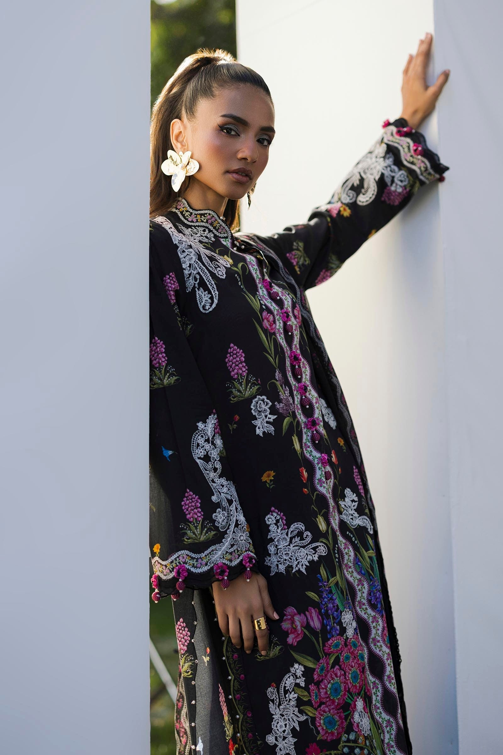 Sana Safinaz | Muzlin Summer 25 | 001A - Official Sana Safinaz stockist in UK - Sakeena London