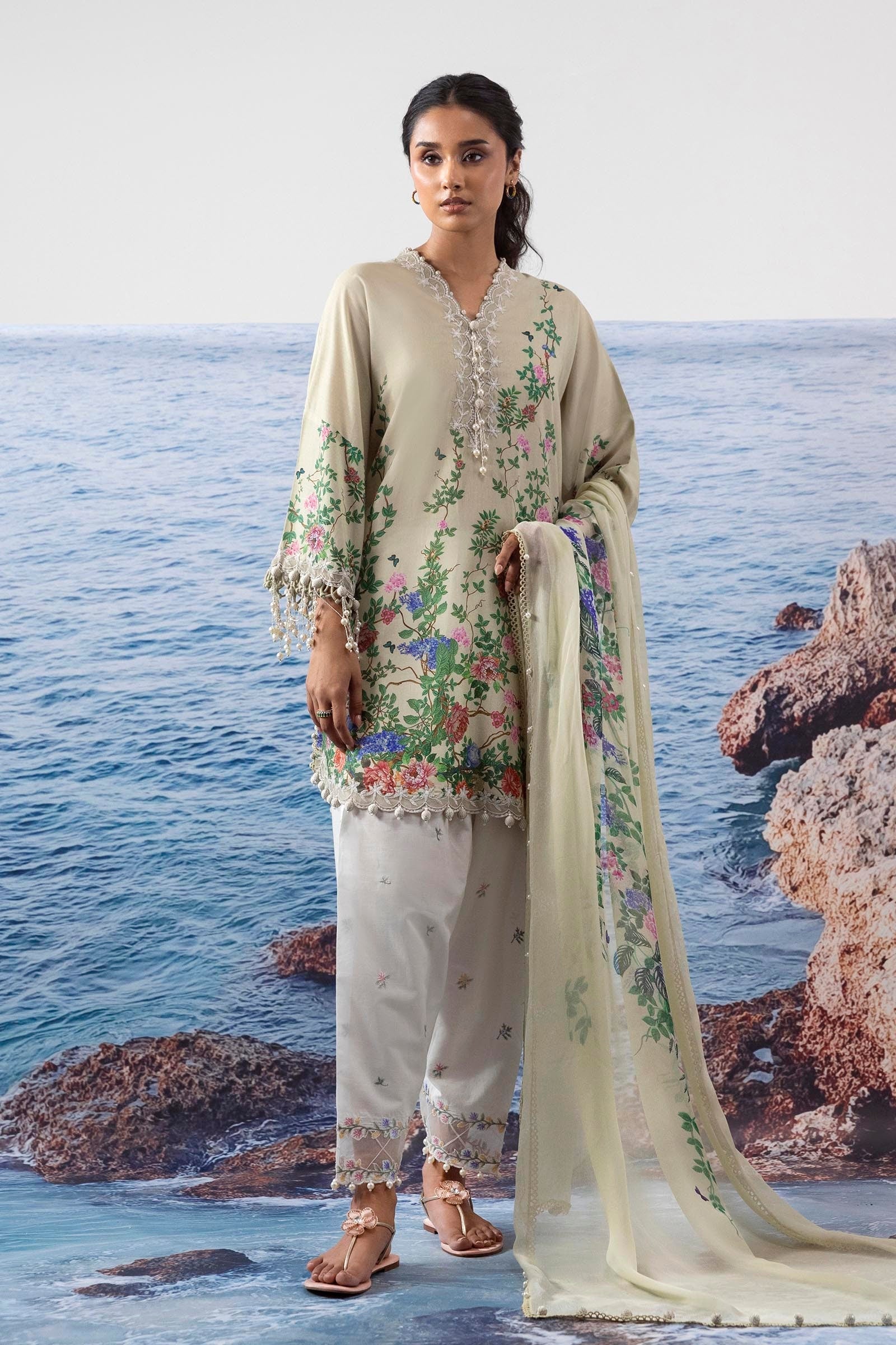 Sana Safinaz | Muzlin Summer 25 | 002B - Official Sana Safinaz stockist in UK - Sakeena London