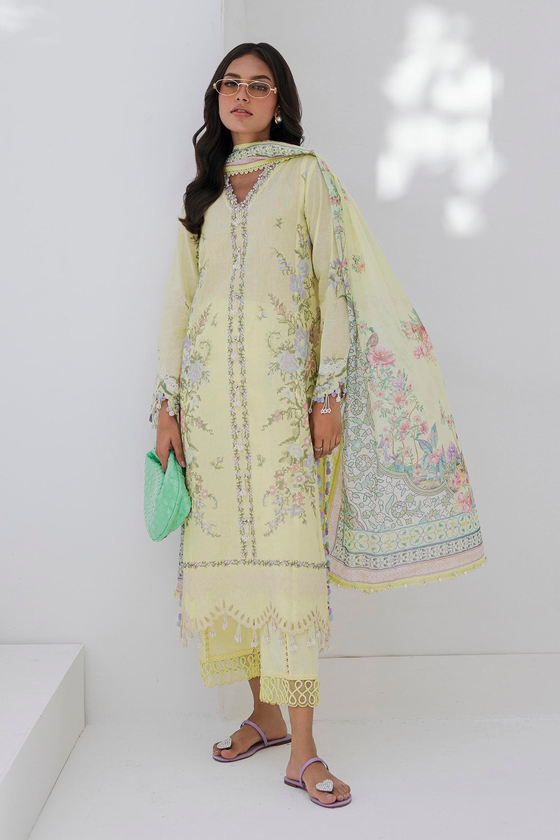 Sana Safinaz | Muzlin Summer 25 | 009A - Official Sana Safinaz stockist in UK - Sakeena London