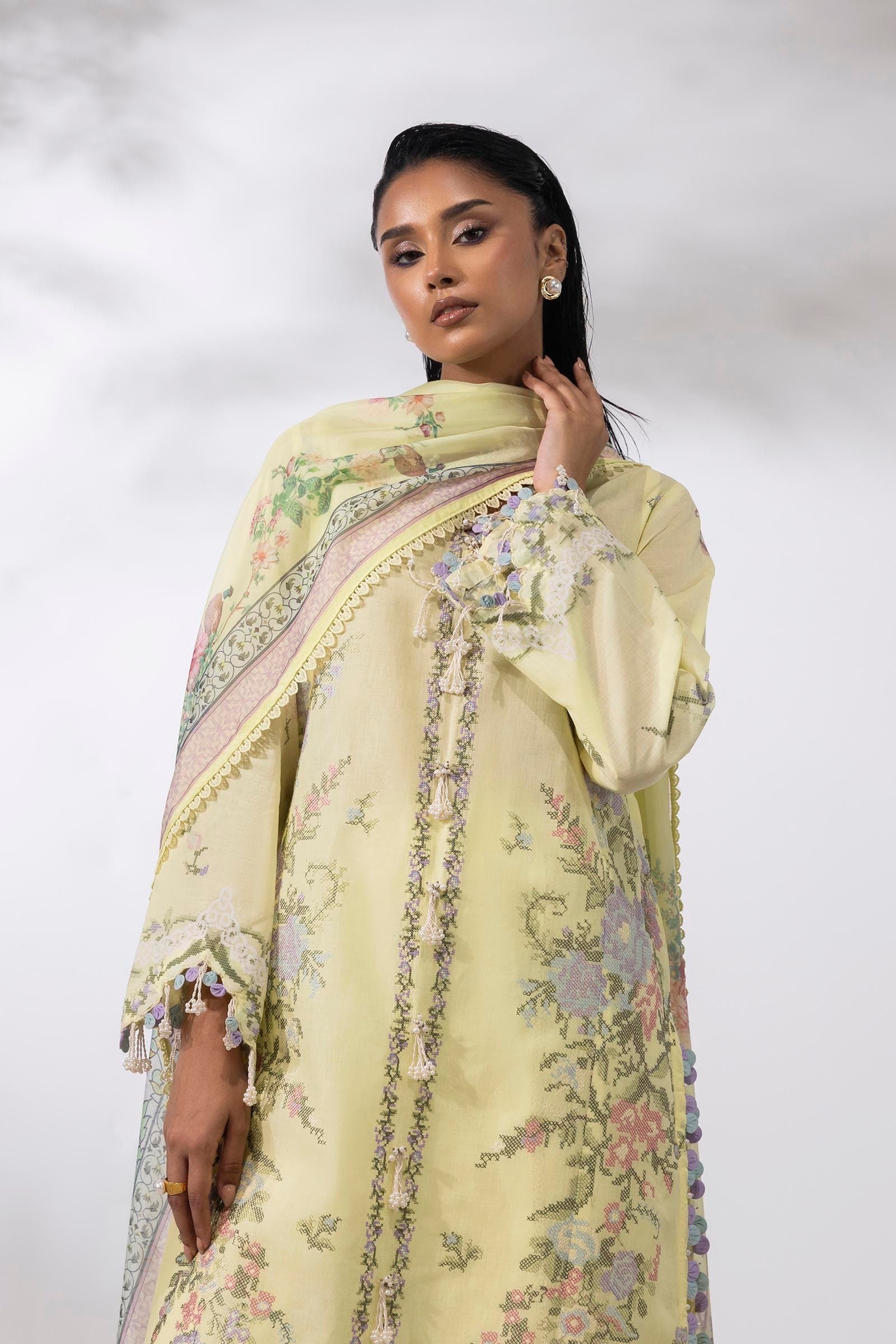 Sana Safinaz | Muzlin Summer 25 | 009A - Official Sana Safinaz stockist in UK - Sakeena London