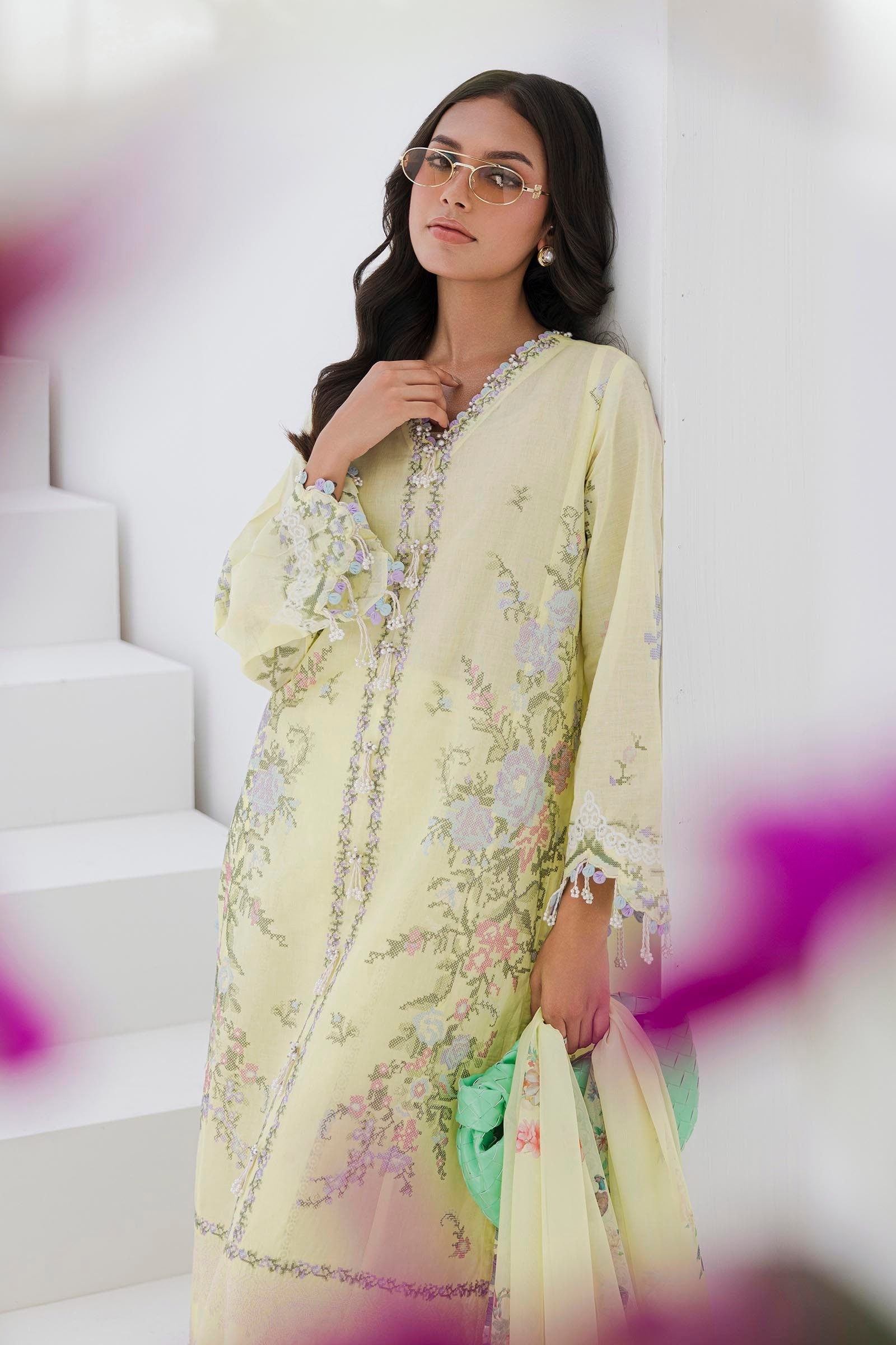 Sana Safinaz | Muzlin Summer 25 | 009A - Official Sana Safinaz stockist in UK - Sakeena London