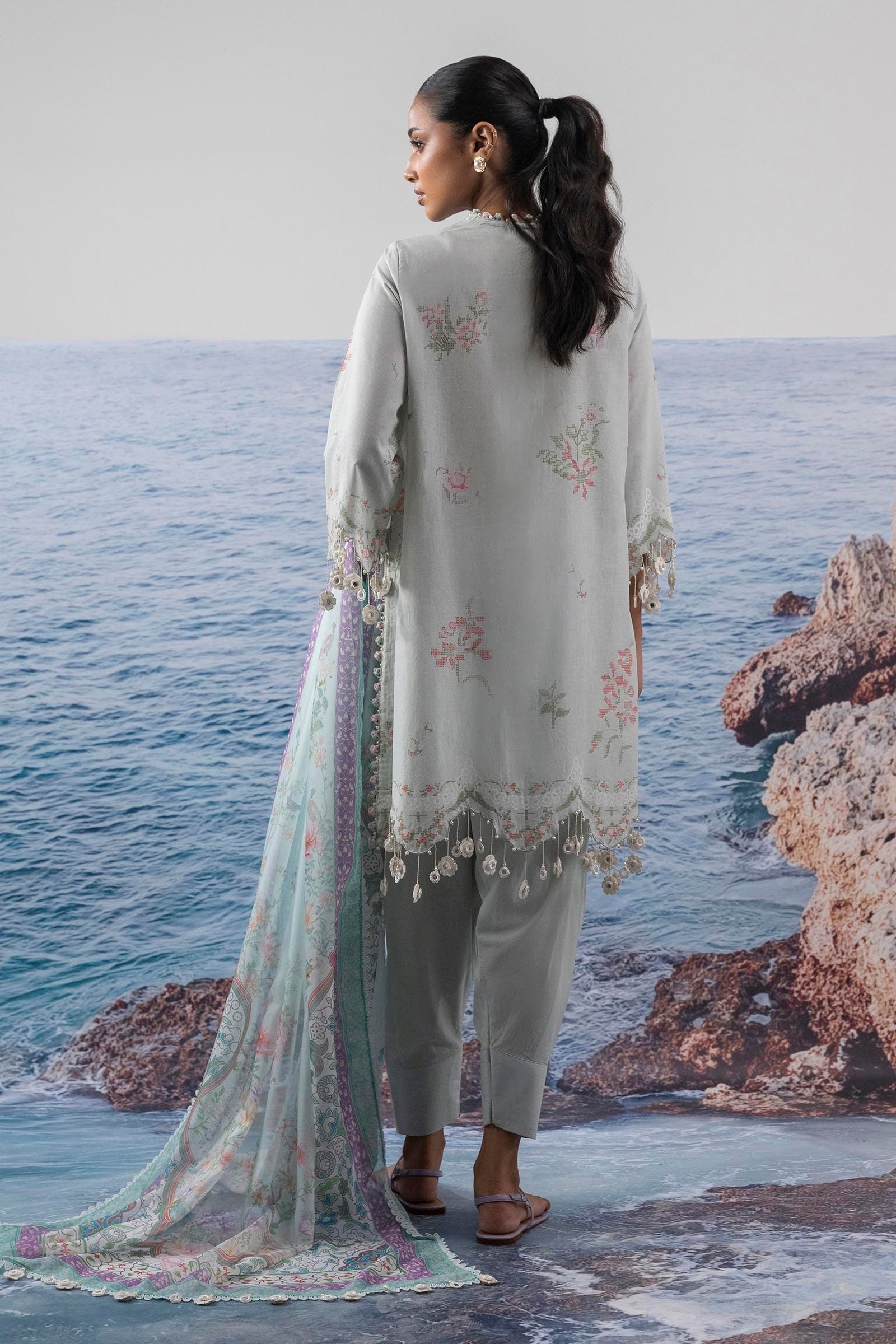Sana Safinaz | Muzlin Summer 25 | 009B - Official Sana Safinaz stockist in UK - Sakeena London