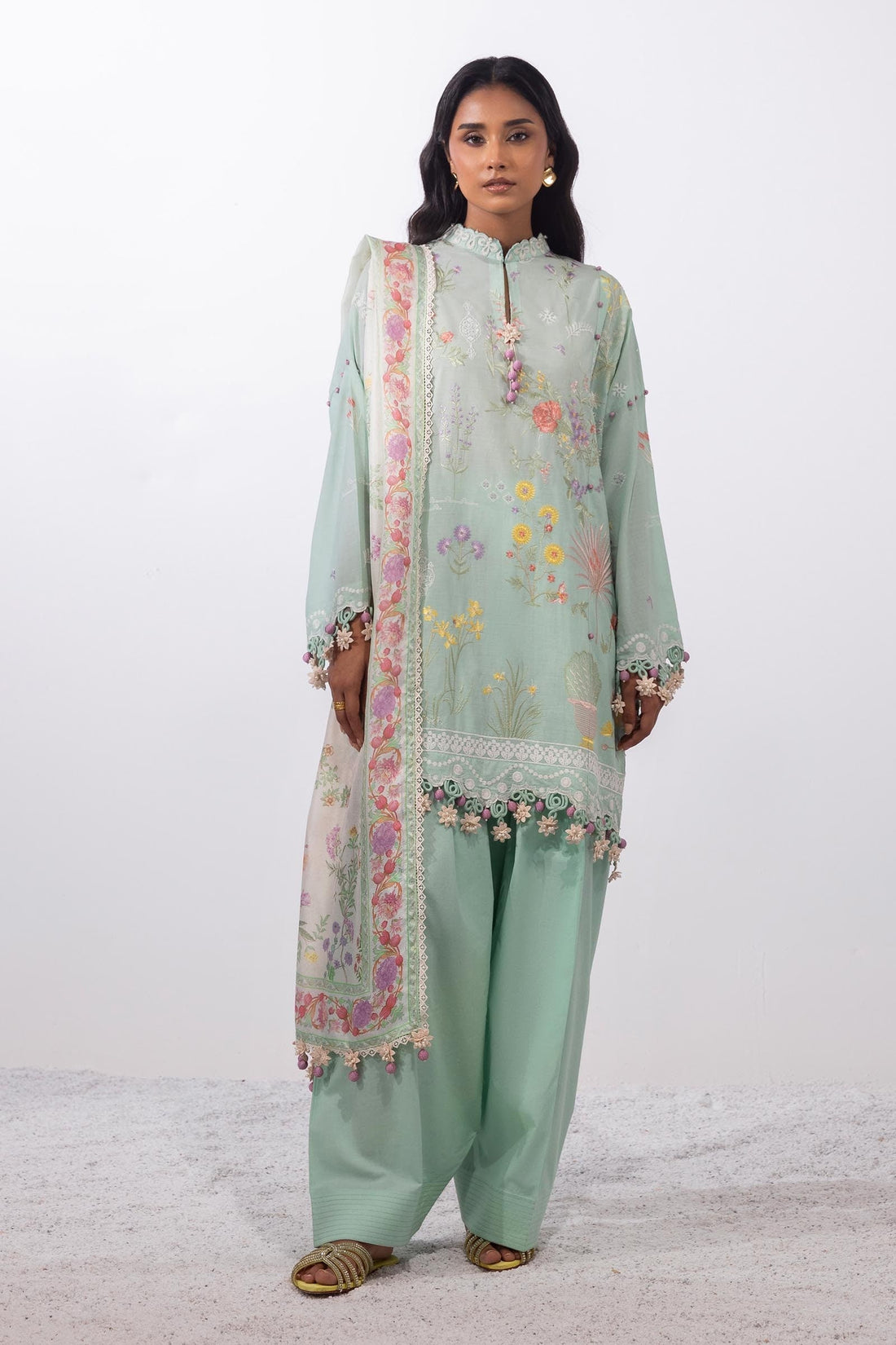 Sana Safinaz | Muzlin Summer 25 | 010A - Official Sana Safinaz stockist in UK - Sakeena London