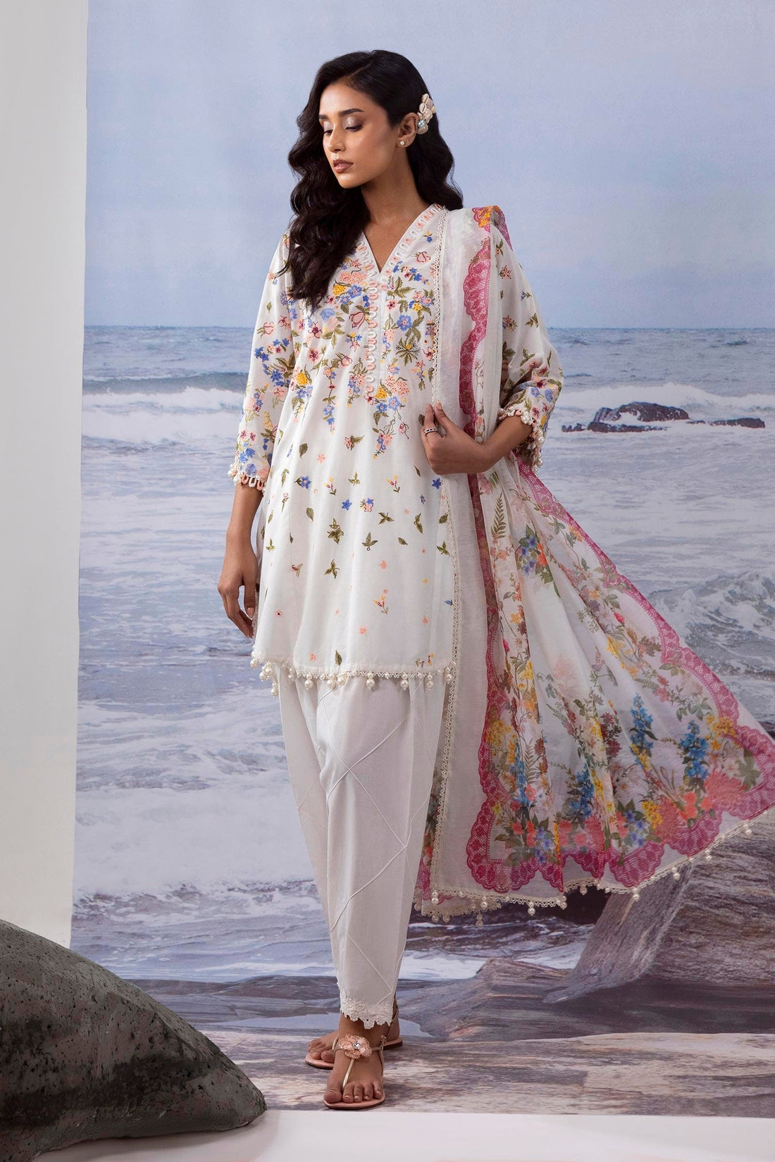 Sana Safinaz | Muzlin Summer 25 | 015A - Official Sana Safinaz stockist in UK - Sakeena London