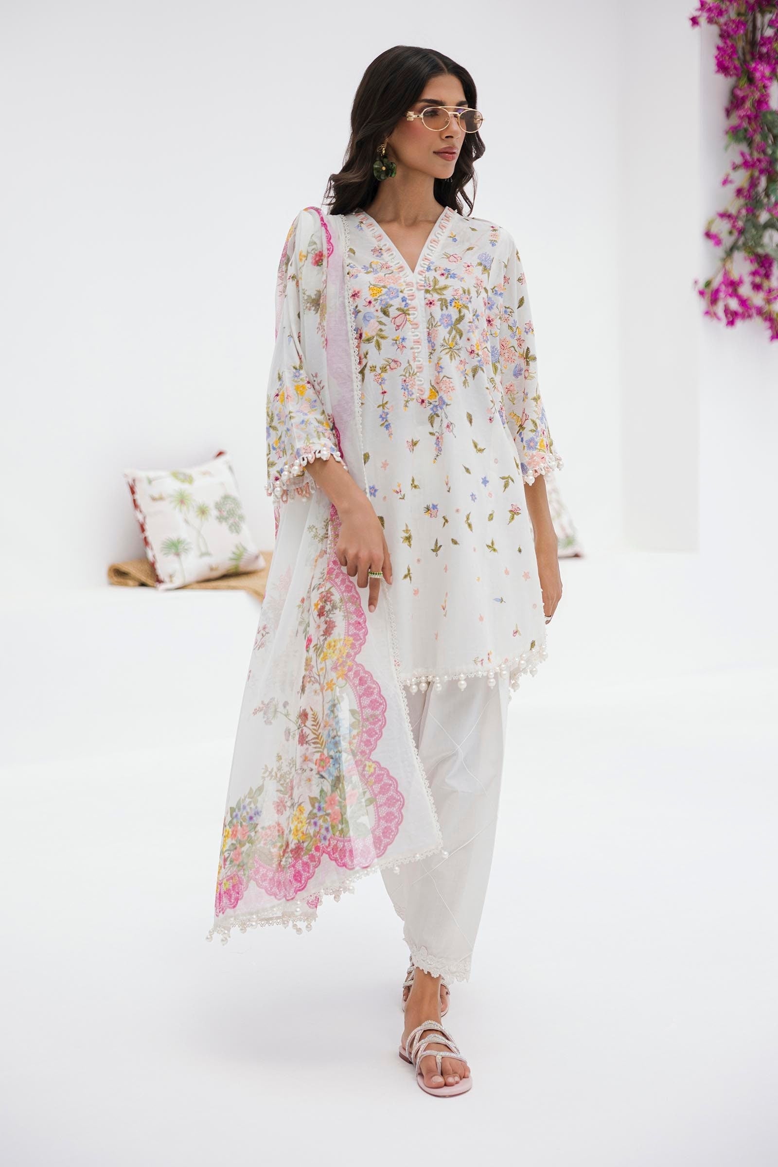 Sana Safinaz | Muzlin Summer 25 | 015A - Official Sana Safinaz stockist in UK - Sakeena London