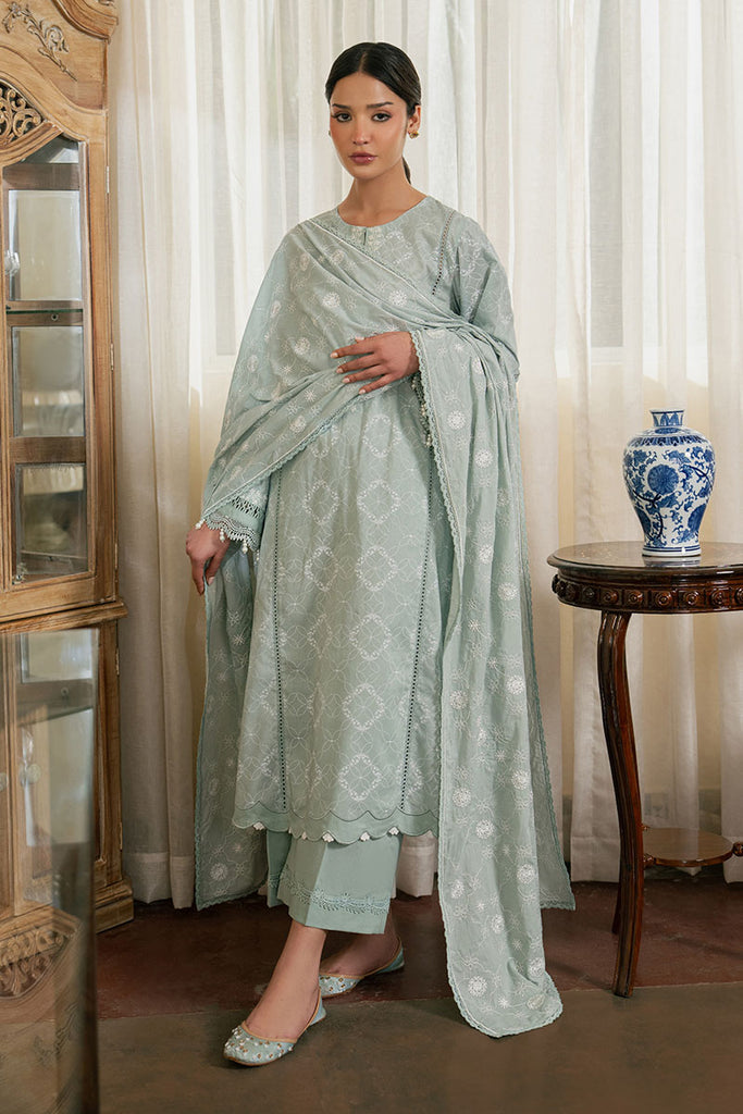 Cross Stitch | Emb Lawn Mahiri 26 | SAGE REVERIE