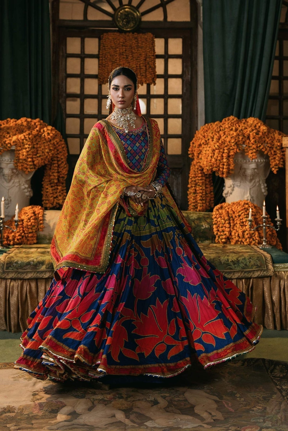 Fahad Hussayn | Lawn Banger | Maharana - Official Fahad Hussayn stockist in UK - Sakeena London