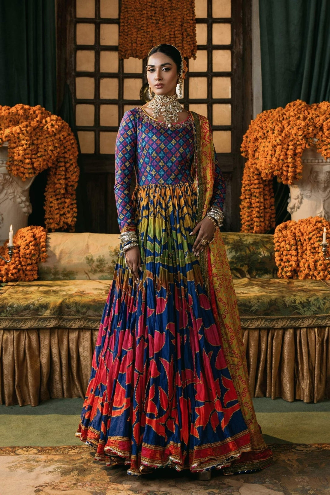 Fahad Hussayn | Lawn Banger | Maharana - Official Fahad Hussayn stockist in UK - Sakeena London