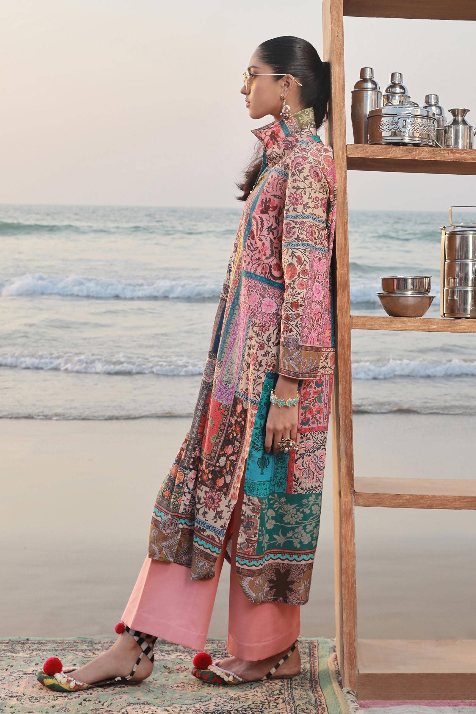 Sana Safinaz | Mahay Spring 24 | H241-014A-2C - Official Sana Safinaz stockist in UK - Sakeena London