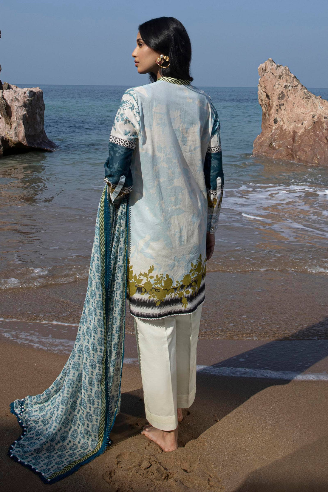 Sana Safinaz | Mahay Spring 24 | H241-015A-2I - Official Sana Safinaz stockist in UK - Sakeena London