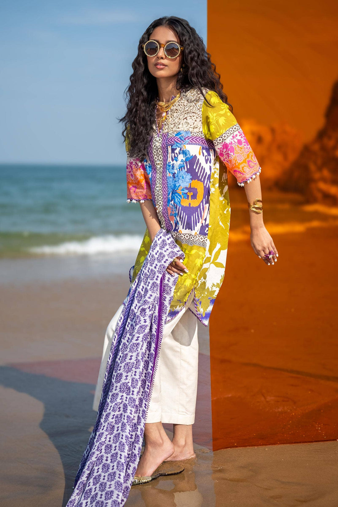 Sana Safinaz | Mahay Spring 24 | H241-015B-2I - Official Sana Safinaz stockist in UK - Sakeena London